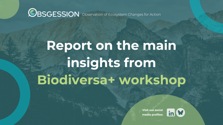 Toward Harmonised Biodiversity Indicators Main insights from the Biodiversa+ workshop