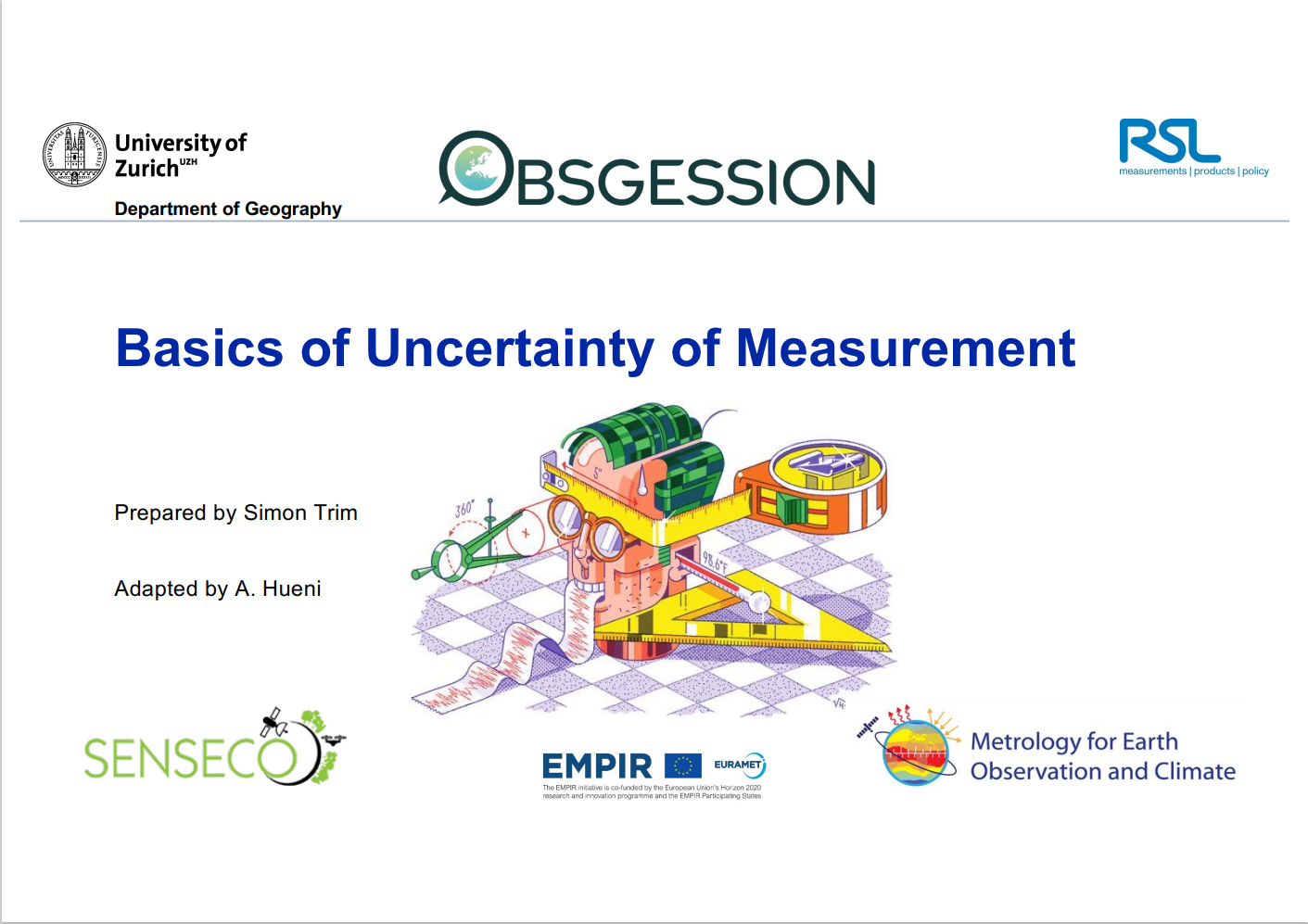Basics of Uncertainty of Measurement Seminar presentation