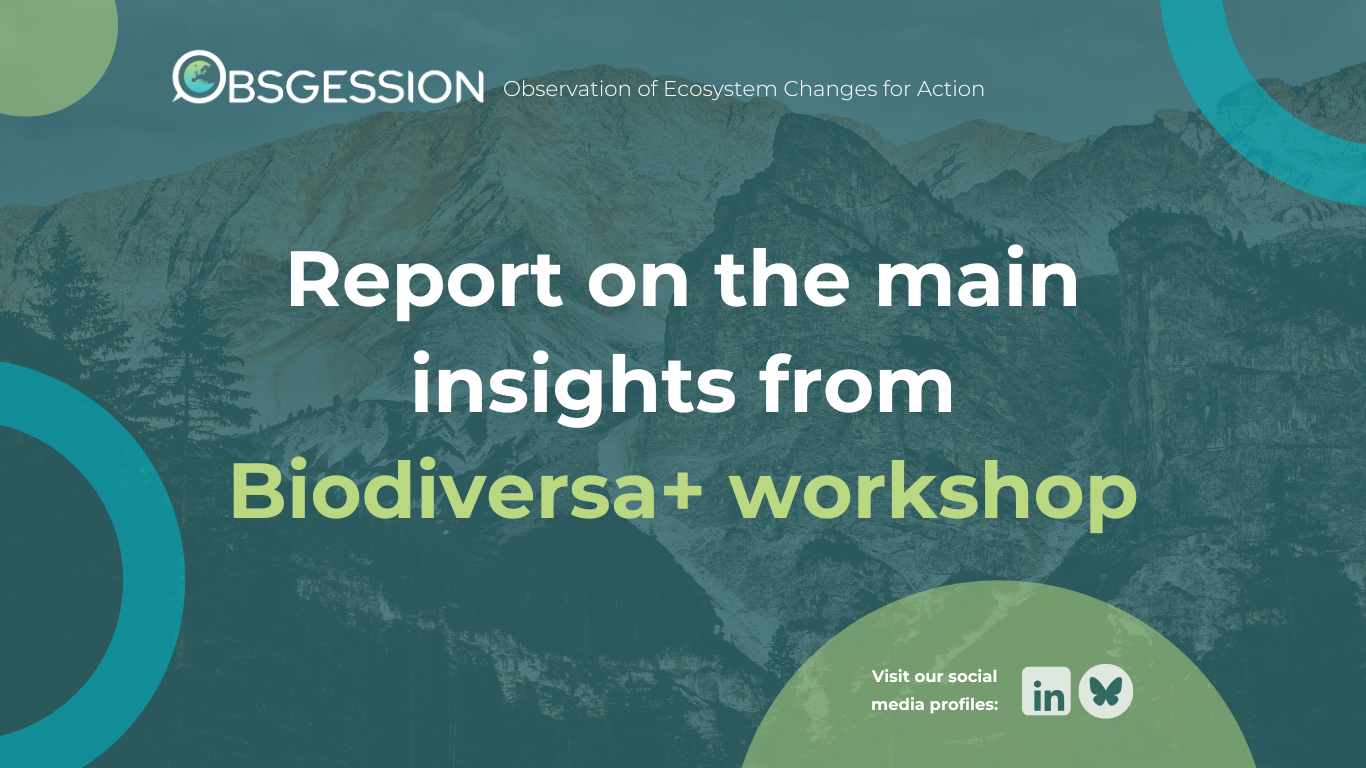Toward Harmonised Biodiversity Indicators Main insights from the Biodiversa+ workshop